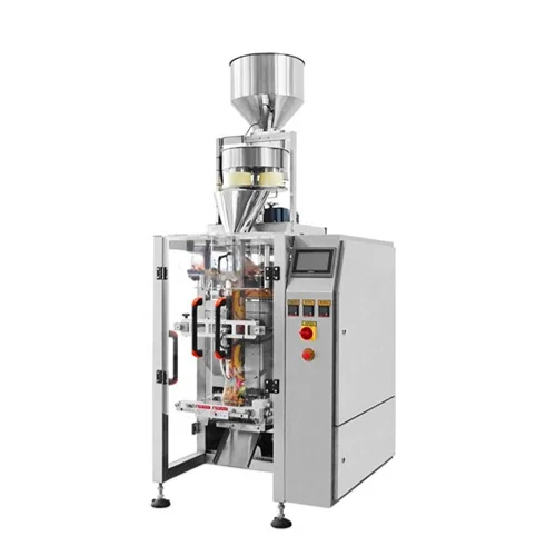 Volumetric cup vffs packing machine