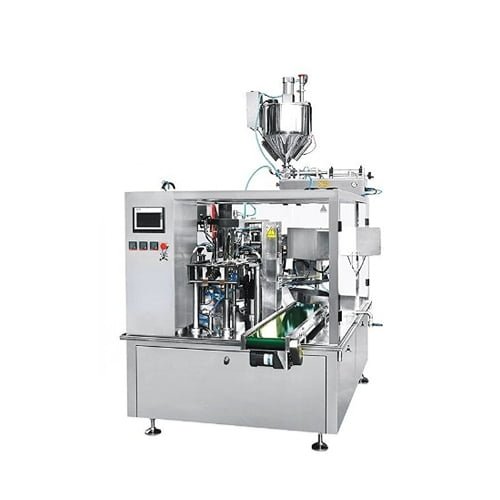 liquid filler rotary pouch packing machine